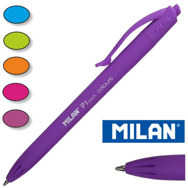 milan p1 touch colours, bolgrafos nuevos colores