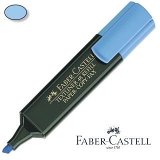 Rotulador Fluorescente Faber-Castell Textliner 48 Azul  1548-51