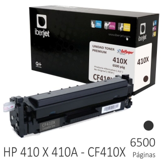 HP 410X Compatible CF410X CF410A Alta  Iberjet CF410XC