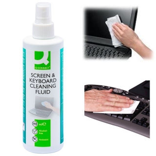 Spray limpiador de pantallas y teclados  KF04502B