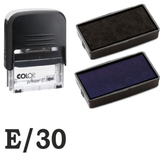 Almohadilla tinta Colop E/30 para sellos  E/30-001