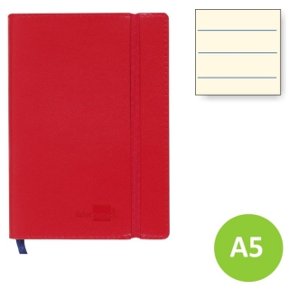Cuaderno, libreta, diario, rayas horizontal A5  Liderpapel LB45