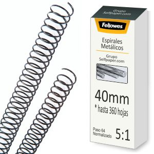 Espirales Metalico 40 mm