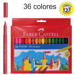 Rotuladores Faber-castell 36 Colores