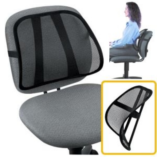 Almohada de apoyo lumbar para silla de oficina