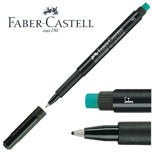 Faber - Castell Rotulador Permanente Multimark 1513 Punta Fina