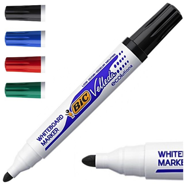 Rotulador Pizarra Blanca bic Velleda Tinta Liquida ink Pocket Negro -  Borrado Optimo - Duración mas, Bolígrafo, Los mejores precios