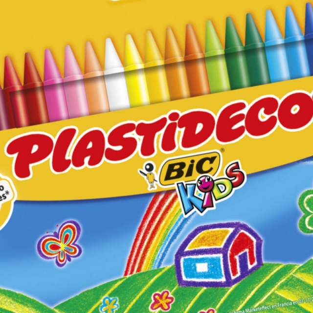 Comprar Pack de 24 Ceras Plásticas Colorear Kids Plastidecor BIC · BIC ·  Hipercor