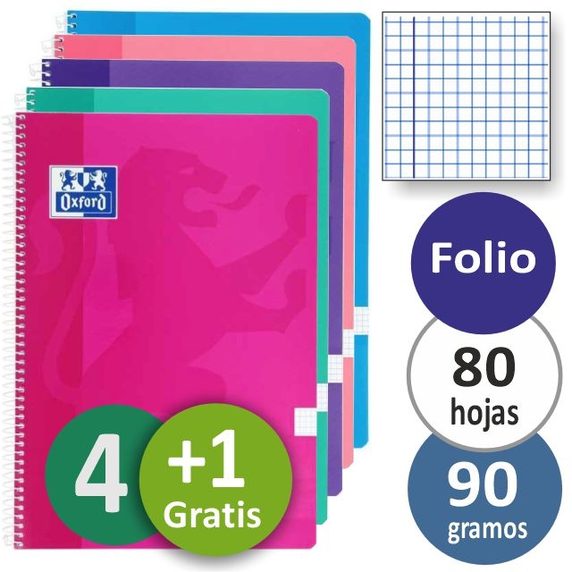 cuadernos oxford tapas blandas tendencia, nuevos c