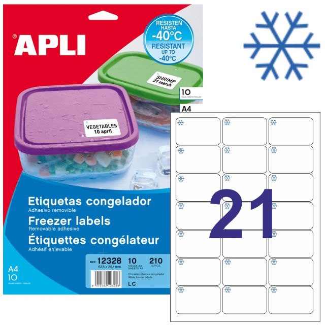 1/2pcs Etiquetas Removibles Congelador 1 X 3 Pulgadas - Temu Chile