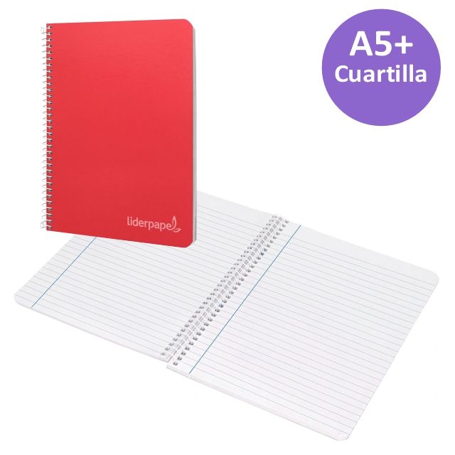 interior libretas rayado horizontal 8 mm t dura