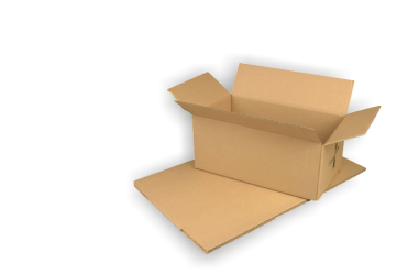 Cajas de embalaje de cartón montable 29x40 x22 cms económica