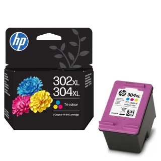 Cartucho HP 304XL - 302XL