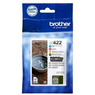 Pack ahorro Brother LC-422VAL 4 colores