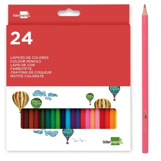 Caja 24 lpices de colores