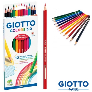 Giotto Colors 3.0, Caja 12 lpices  F276600