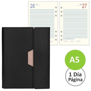 Agenda con anillas recambiable Liderpapel